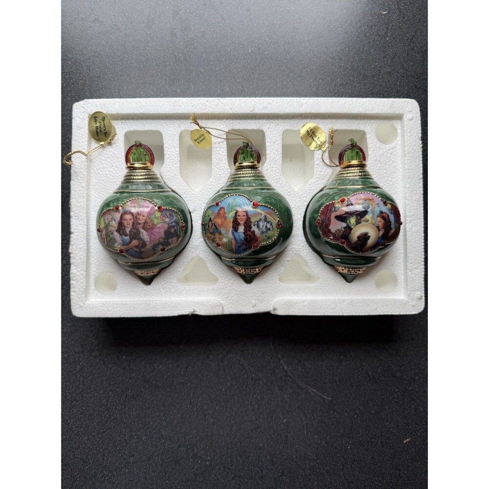 Wizard of Oz Ornaments Premiere Issue Bradford Editions Heirloom One Is Perfect